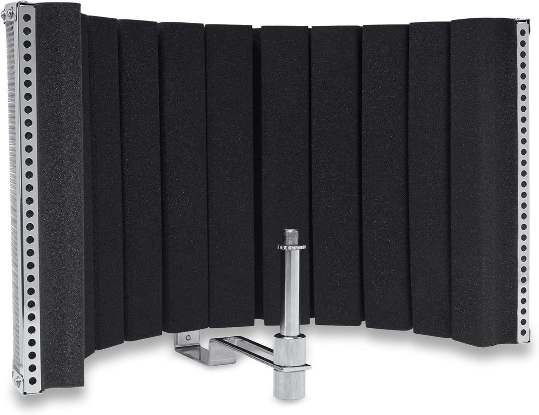 Pronomic CM-100S Studio Grossmembranmikrofon XLR-Kondensatormikrofon inkl. Popkiller und Micscreen S