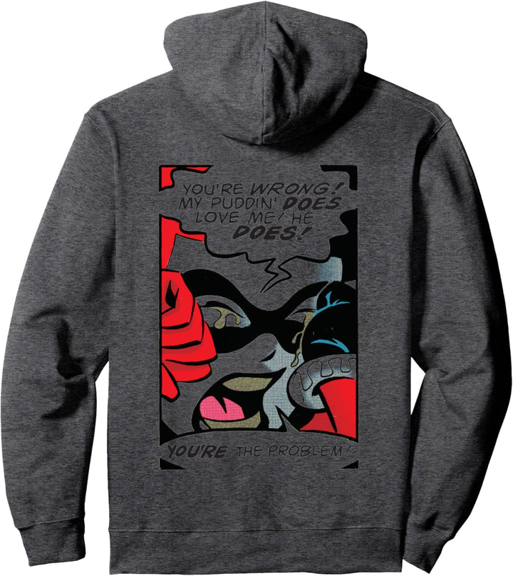 DC Harley Quinn Paneel Puddin Pullover Hoodie