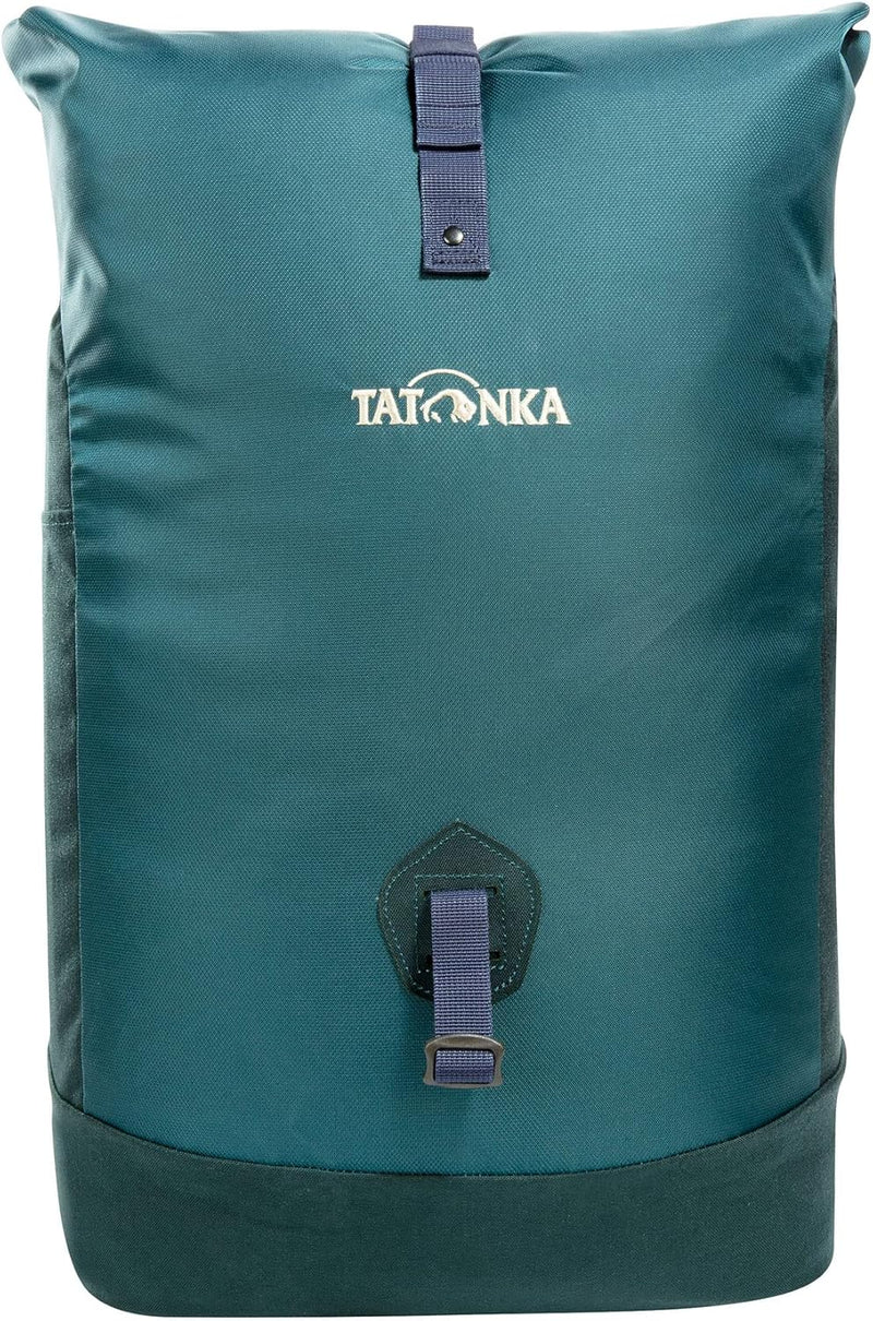 Tatonka 34l Daypack Grip Rolltop Pack - Rucksack mit Rollverschluss und 15 Laptopfach - 34 Liter Tea