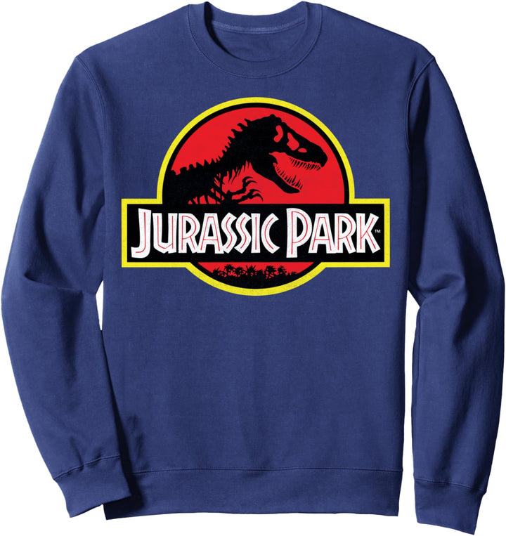 Jurassic Park Distressed Vintage Logo C1 Sweatshirt