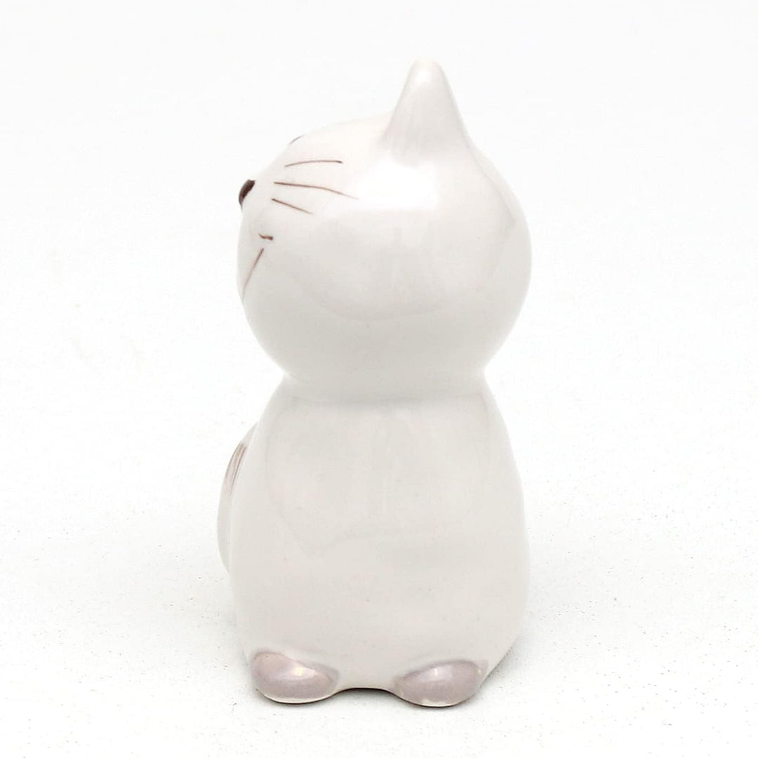 Dekohelden24 2er Set Keramik Salz-/ Pfefferstreuer/Gewürzstreuer als Katzen, Masse ca. 7 x 6 x 7 cm.