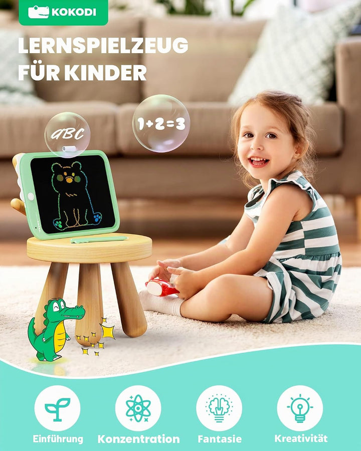 kokodi Einhorn Spielzeug für 3 4 5 6 7 Jahre Mädchen alte Jungen Kinder, 10 Zoll Schreibtafel Zauber