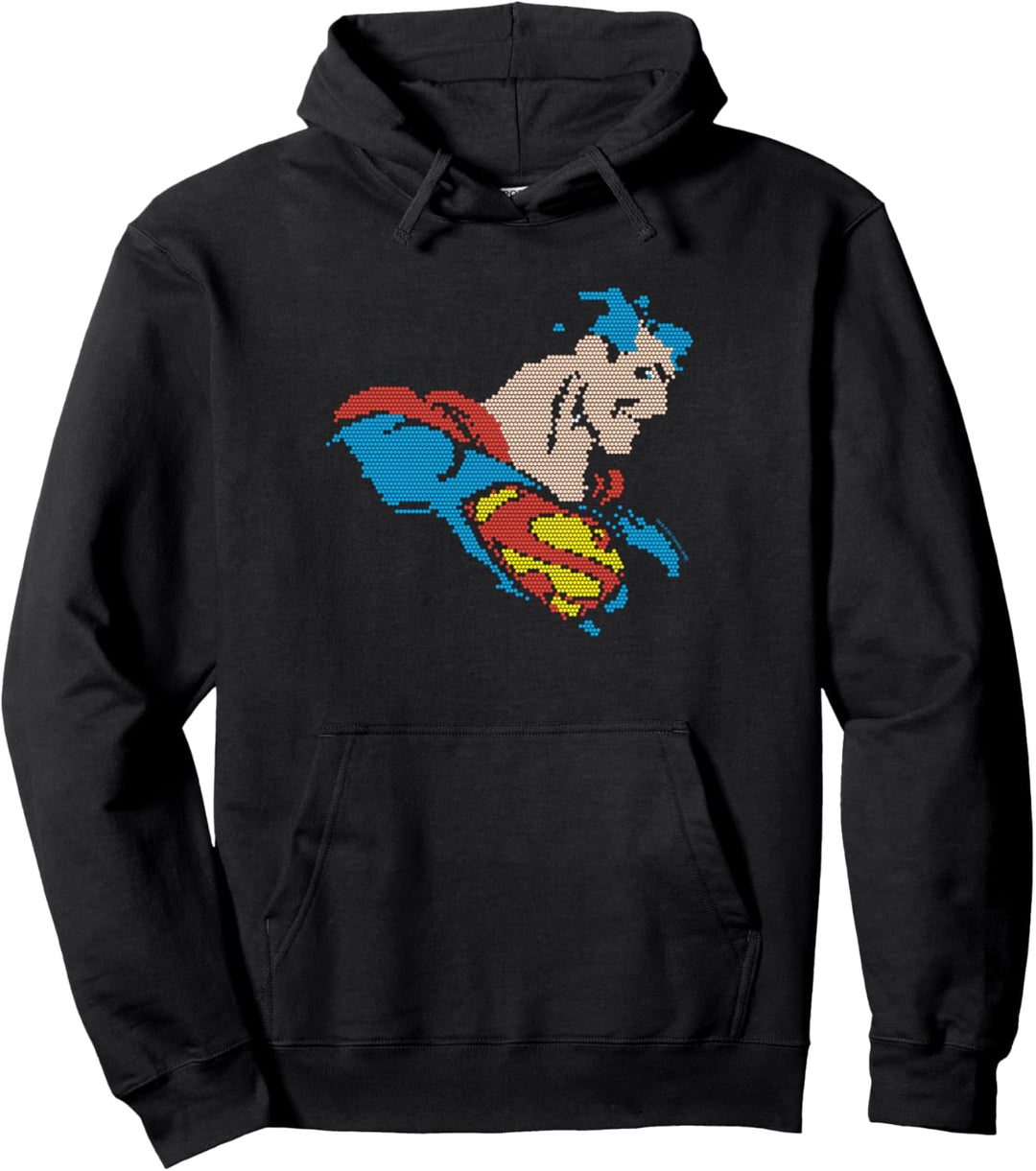 Superman Lite Brite Pullover Hoodie