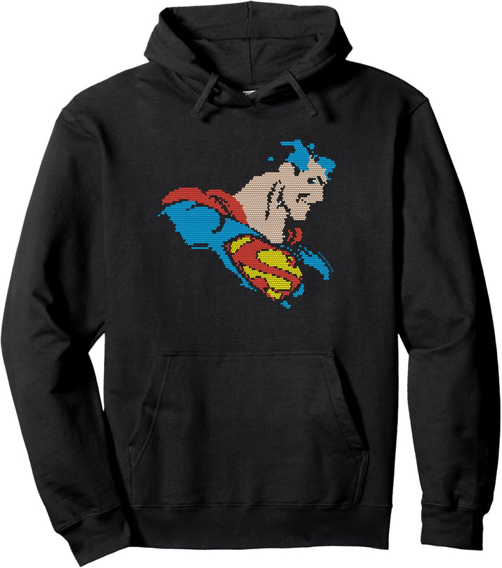 Superman Lite Brite Pullover Hoodie