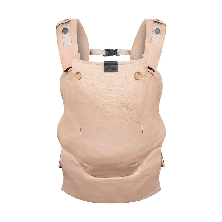 Babymoov Babytrage Moov & Boost Hazelnut beige - ergonomisch, für Babys und Kleinkinder, bis 20 kg H