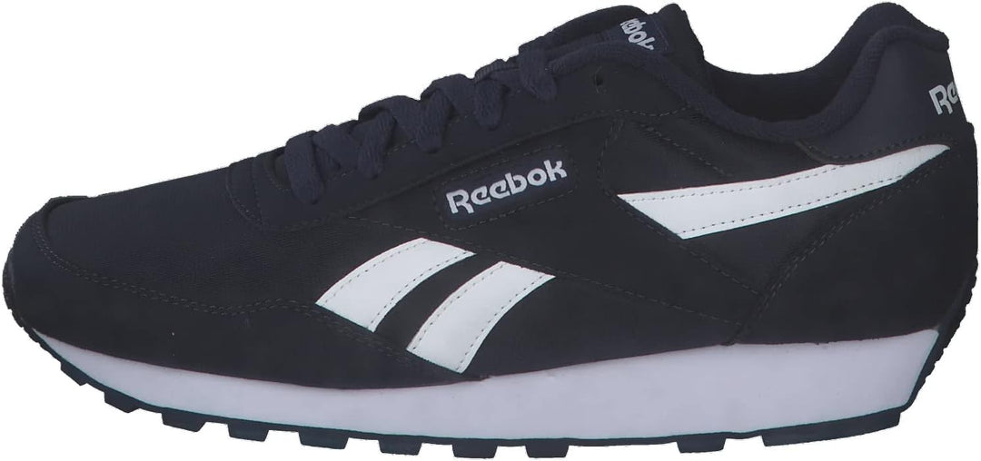 Reebok Unisex Rewind Run Sneaker 34 EU Vector Navy White Vector Navy, 34 EU Blau Weiss