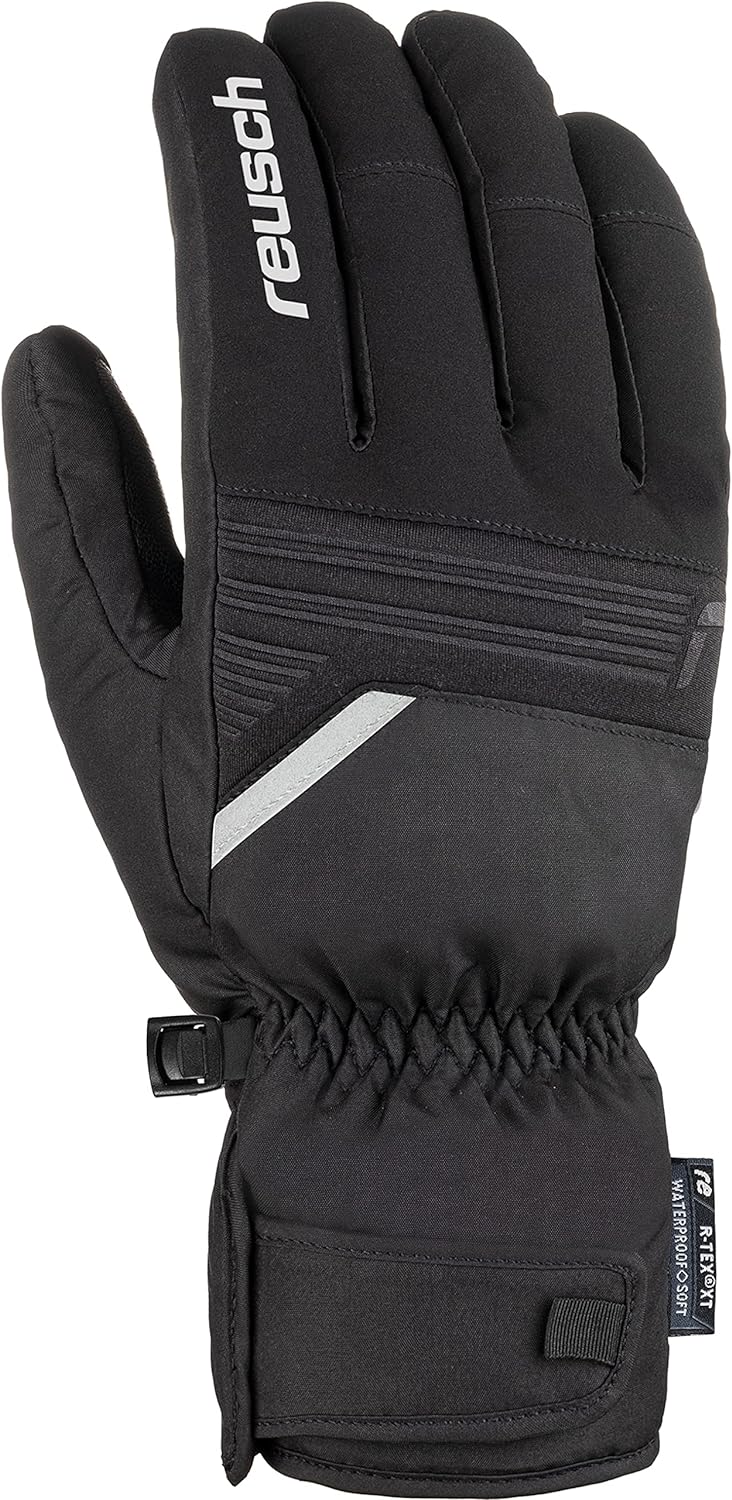 Reusch Herren Bradley R-tex Warmer schwarz / weiss 9.5, schwarz / weiss 9.5