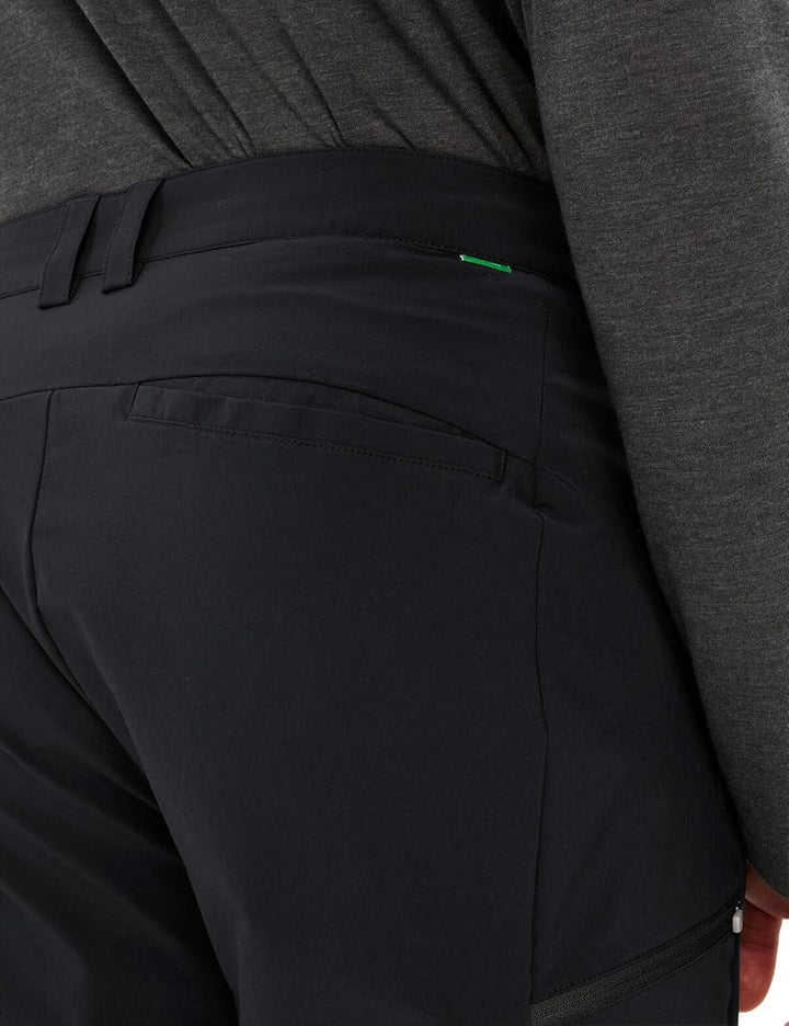 VAUDE Wanderhose Herren Farley Stretch Zip-Off Pants II Schwarz Grösse 60-Long, wasserabweisende Her