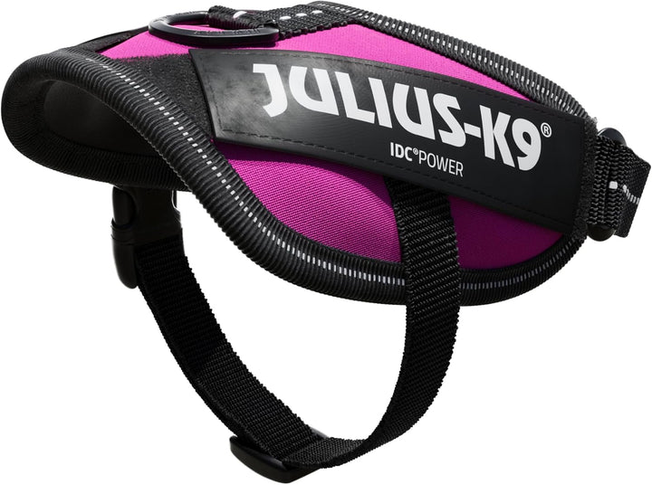 JULIUS K-9 IDC Powergeschirr, Grösse: 2XS / Baby 2, Dunkelpink, 16IDC-DPN-B2
