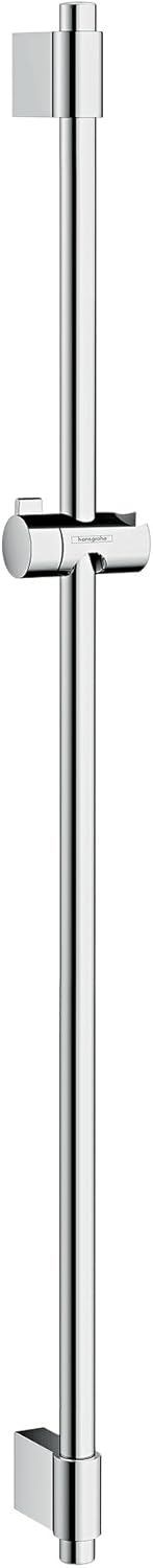 hansgrohe Unica Varia - Brausestange, Duschstange 105 cm mit Duschkopfhalterung verstellbar, Chrom