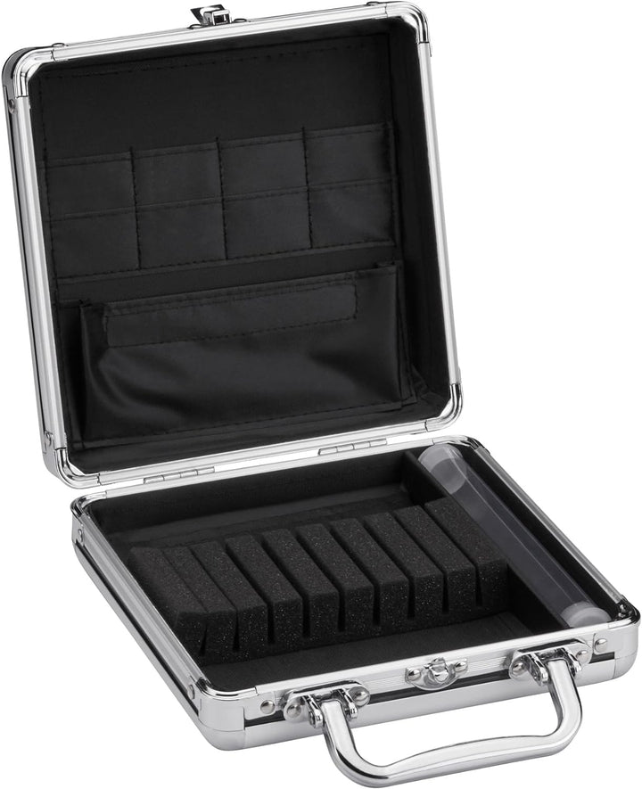 Casemaster Ternion 9 Dart Aluminium Storage/Travel Case Schwarz, Schwarz