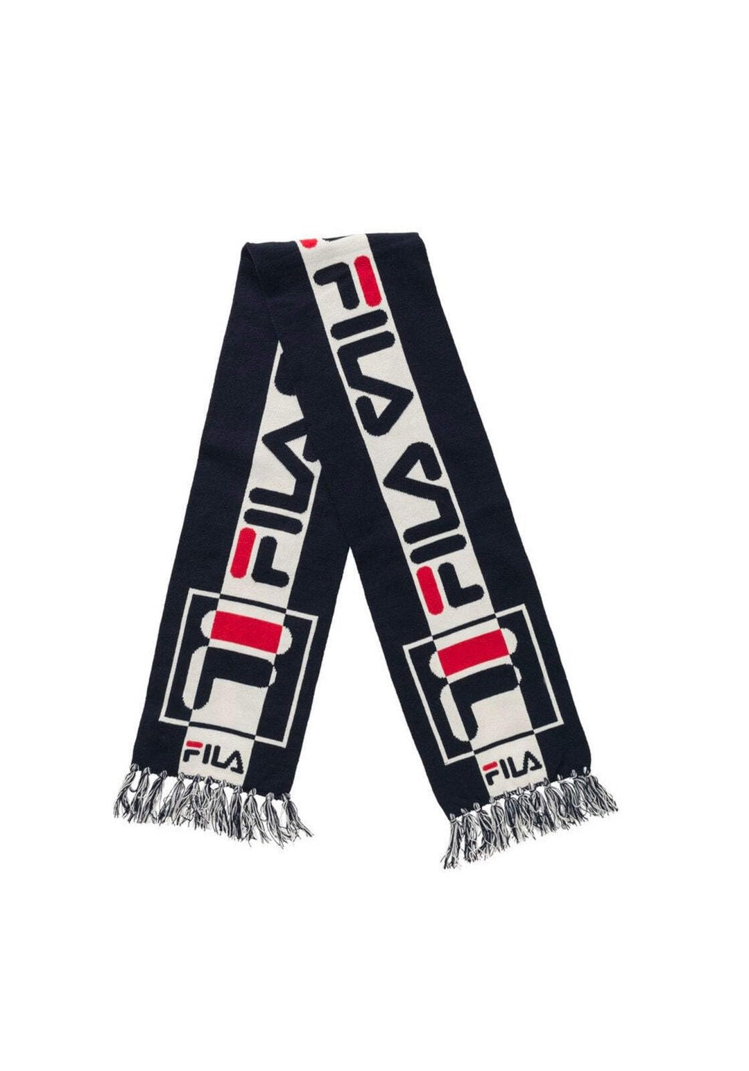 Fila 686015 SCARF SCHALS, HALSTÜCHER UND SCHALKRAGEN Herren BLACK IRIS UNI