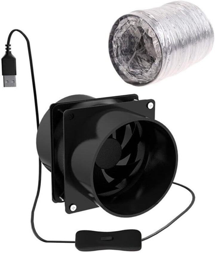 Lötzinn Abluftventilator Lötzinn Rauchabsorber Entferner zum Löten von Holz und Luftzirkulation, USB