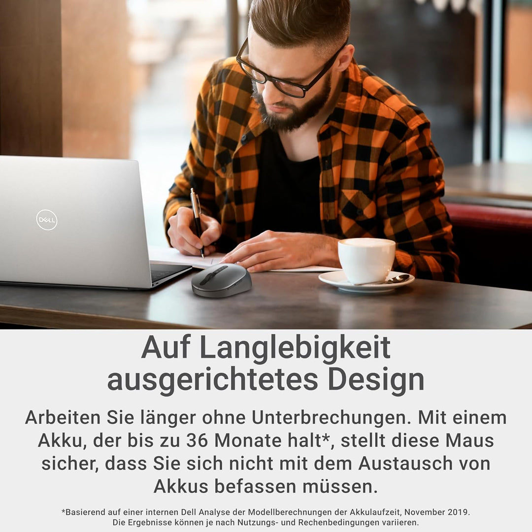 Dell Multi-Device Wireless-Maus – MS5320W Klassisch, Klassisch