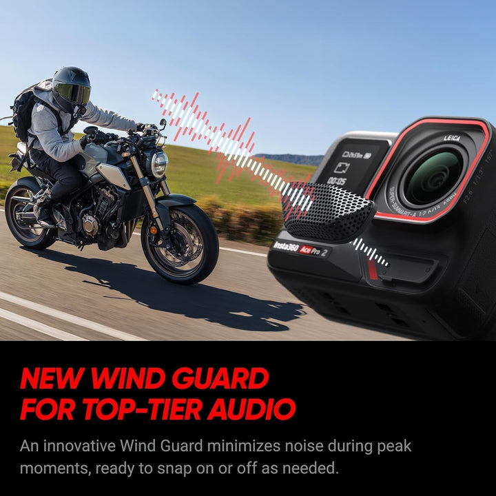 insta360 ACE PRO 2 | Action-Kamera, Co-Engineered mit Leica für aussergewöhnliche Bildgebung, 8K AI-