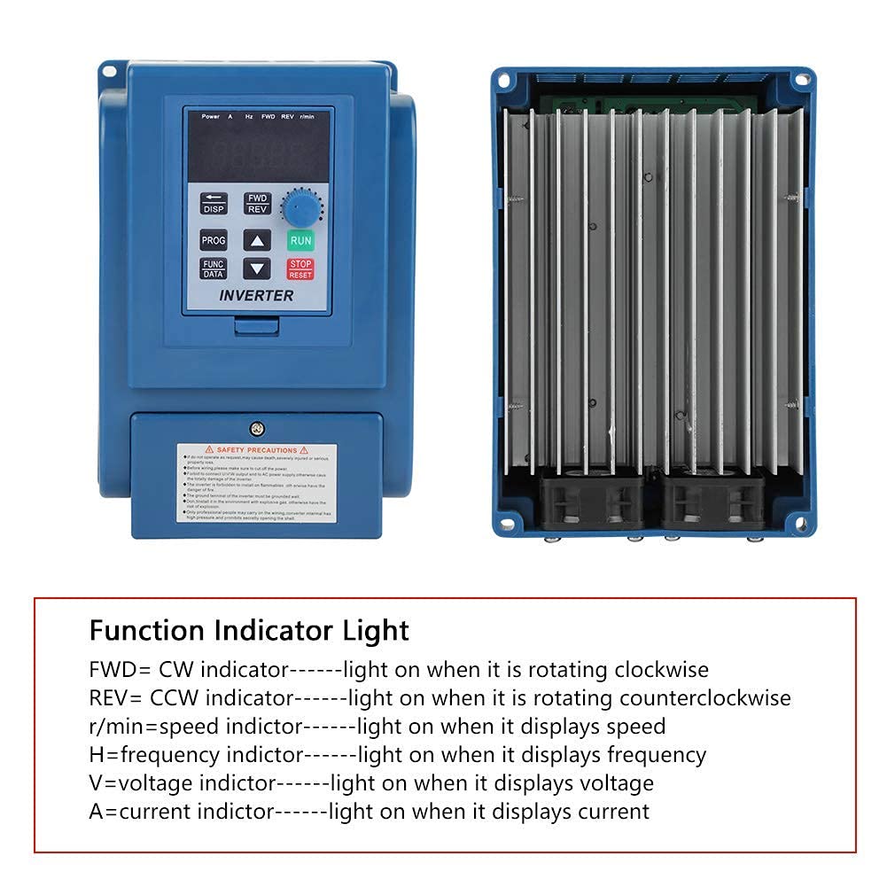 Frequenzumrichter，Jectse 380VAC 4kW 3-phasige PWM-Steuerung Wechselstrom VFD-Wechselrichter VFD Inve
