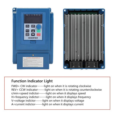 Frequenzumrichter，Jectse 380VAC 4kW 3-phasige PWM-Steuerung Wechselstrom VFD-Wechselrichter VFD Inve