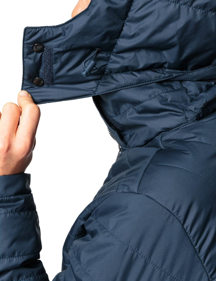 VAUDE Damen Women's Moena Insulation Parka Jacke 36 dark sea uni, 36 dark sea uni