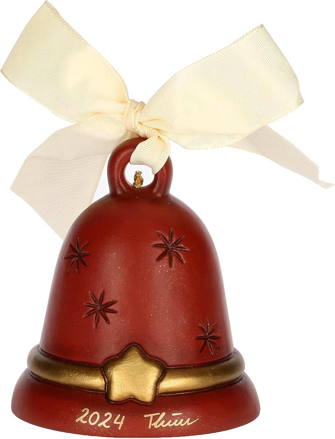 THUN, Glocke mit Engel aus Keramik, Kollektion Weihnachtszauber, Limited Edition 2024 zum Sammeln, G