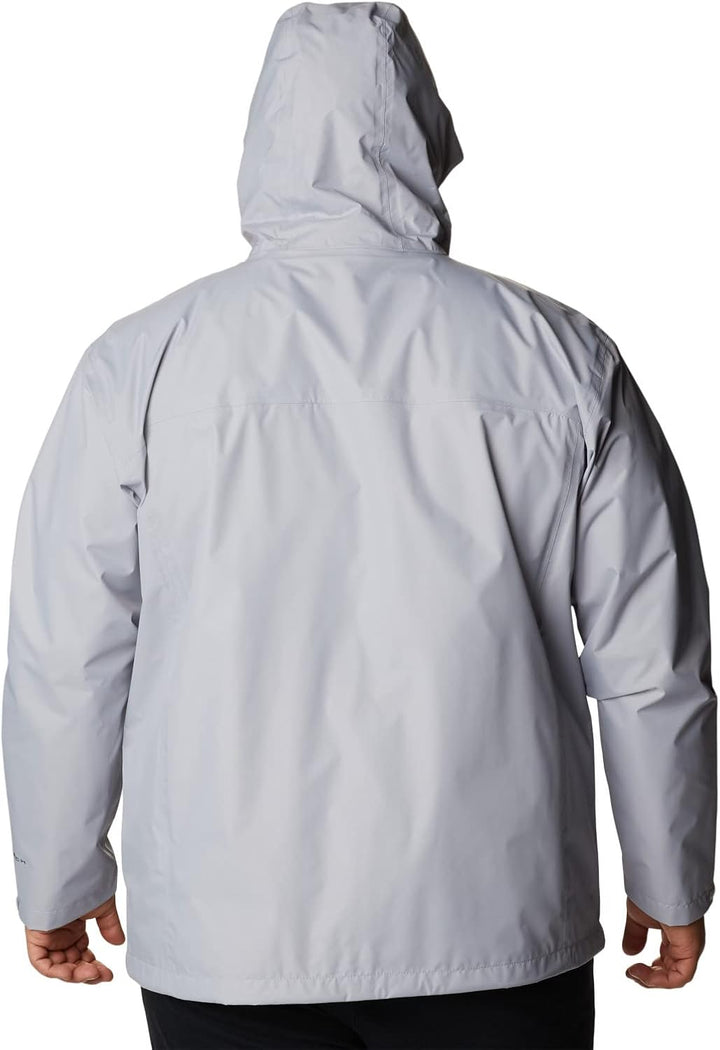 Columbia Herren Watertight Ii Front-Zip Hooded Rain Jacket Regenjacke S Columbia Grau, S Columbia Gr