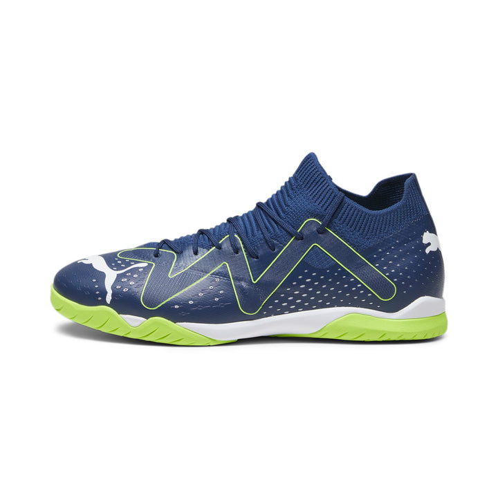 PUMA Future Match It Fussballschuh für Herren 45 EU Persisches Blau Puma Weiss Pro Grün, 45 EU Persi
