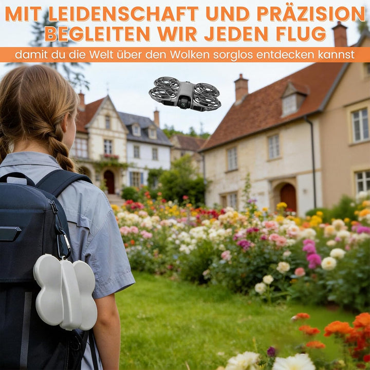 Tasche für DJI Flip Drohne, Kunststoff-Hartschalenkoffer, Drohnenschutz-Tragetasche Case, Kompakte A