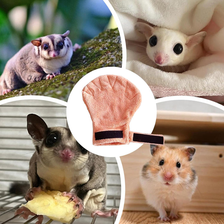 Weicher Haustierhandschuh, bissfester Handschuh, Komfort-Werkzeug für Kleintiere, Igel, Hamster, Eic