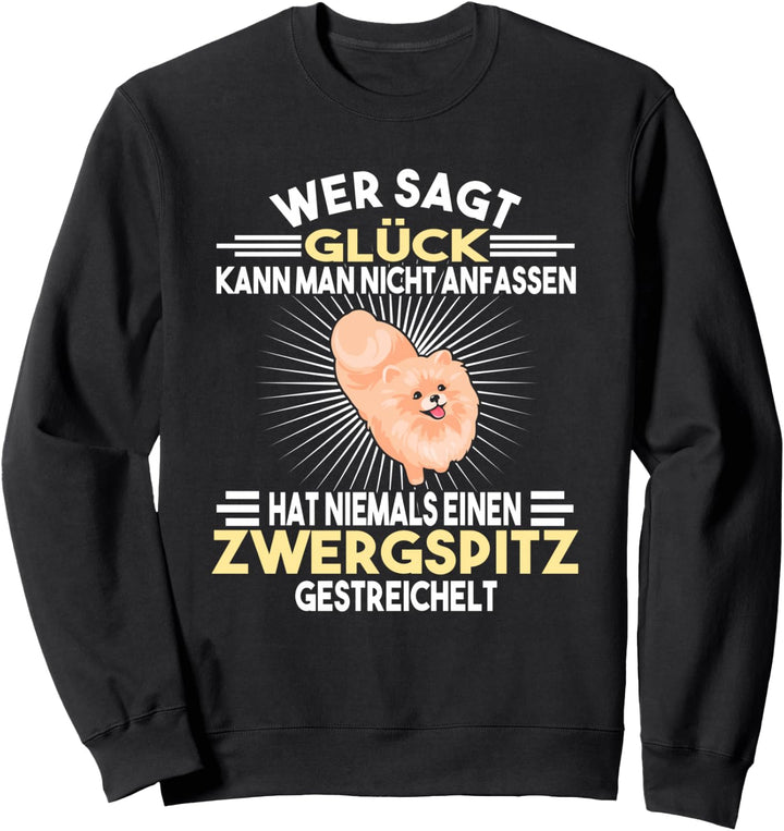 Zwergspitz Züchter Hunde Zwergspitz Pomeranian Sweatshirt