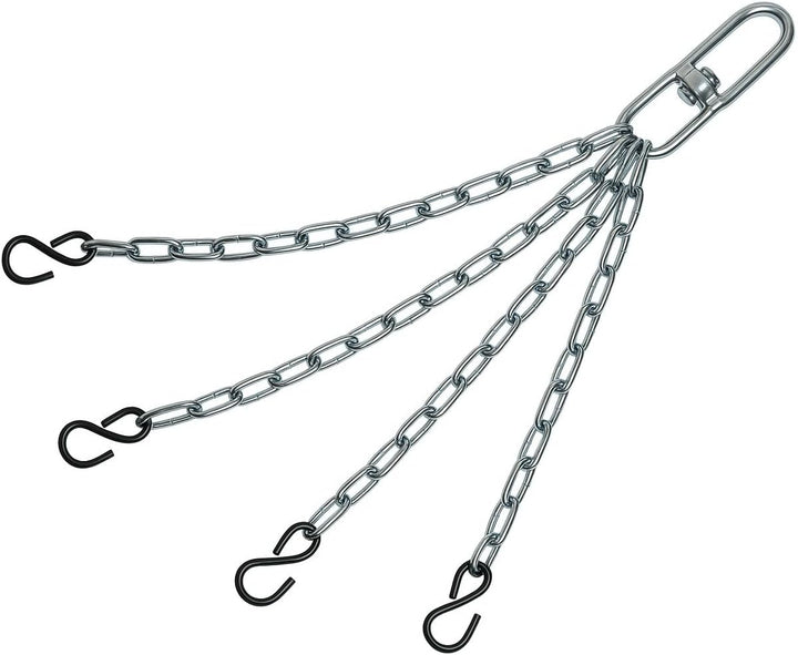 BAY® "STAR FIGHTER" fertig gefüllter "80 x 32 cm" Sandsack Boxsack mit Stahlkette Stahl Kette Aufhän