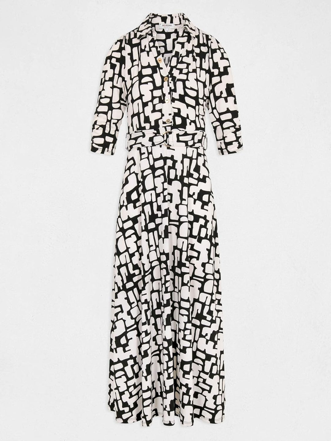 Morgan Damen Robe 38 Offwhite/Schwarz, 38 Offwhite/Schwarz