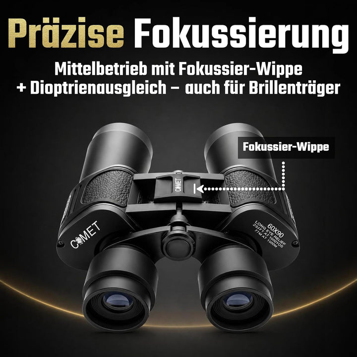 Comet Fernglas 60x90 Binocular Feldstecher