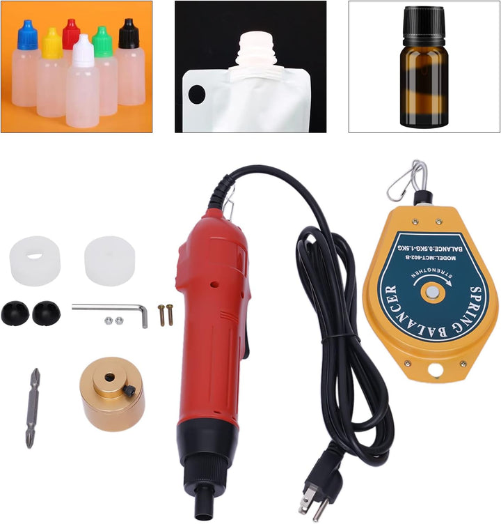 Elektrische Verschliessmaschine Flaschen Dosen Verschliessen Maschine Flaschenverschluss Maschine El