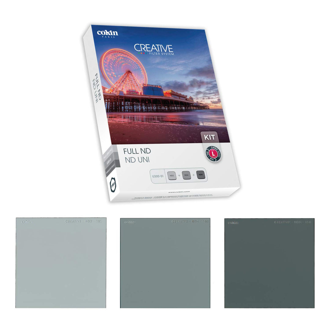 Cokin WWZZU300-01 Full ND Kit Creative Filter System Z-Serie grau Full ND Kit Single, Full ND Kit Si
