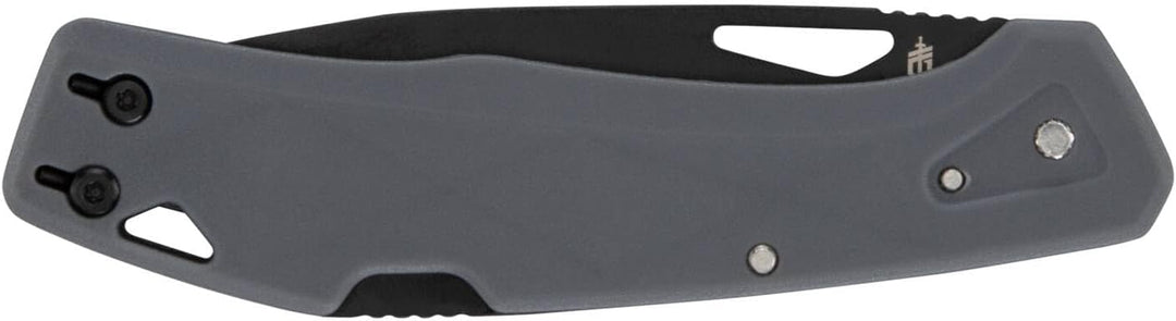 Gerber Taschenmesser mit Gürtelclip, LST, 440A Clip Poin-Edelstahlklinge, Griffschalen aus glasfaser