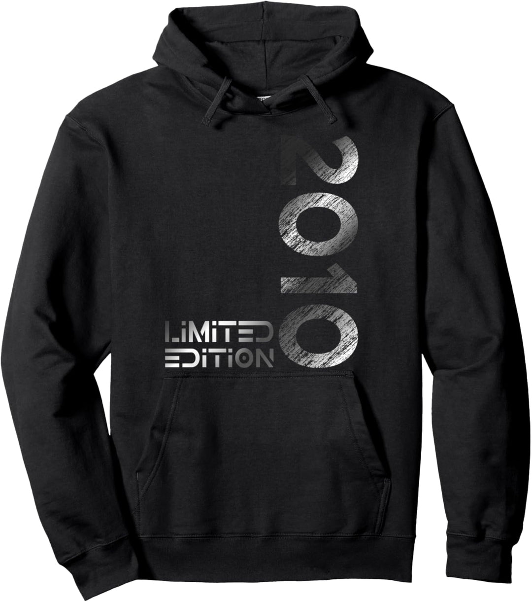 Limited Edition Jahrgang 2010 Junge Mädchen 14. Geburtstag Pullover Hoodie