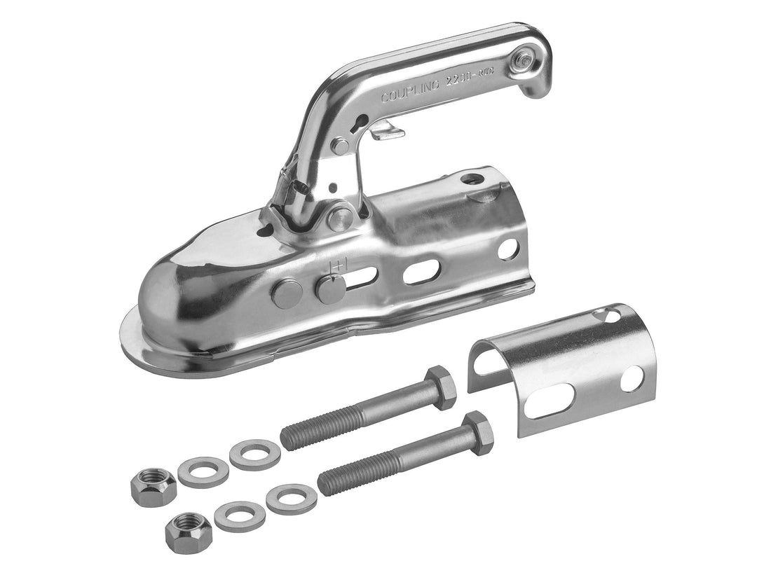 LAS 10645 Kupplungsklaue Anhänger, Universal, 2 Kg Für Zugrohr rund universal, Für Zugrohr rund univ