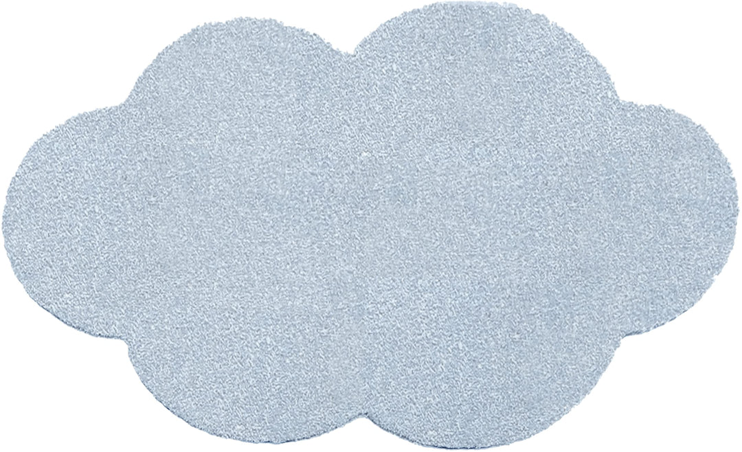 Mad about Mats Kinderteppich »ELSA«, Spielteppich, Babyteppich, Jungen, Wolke, Blau, Hellblau, weich