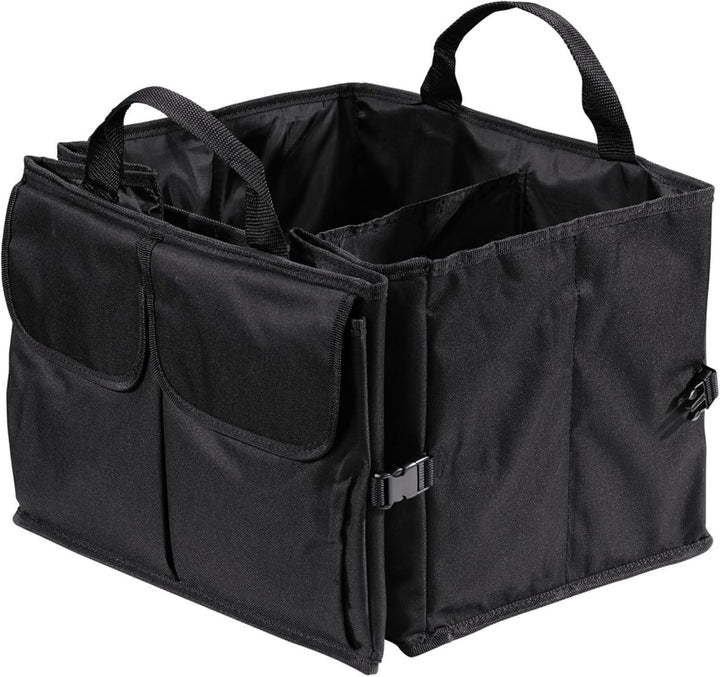 Hama Kofferraumtasche gross (Faltbare Autotasche, Kofferraum-Organizer mit Klettbefestigung inkl. Kl