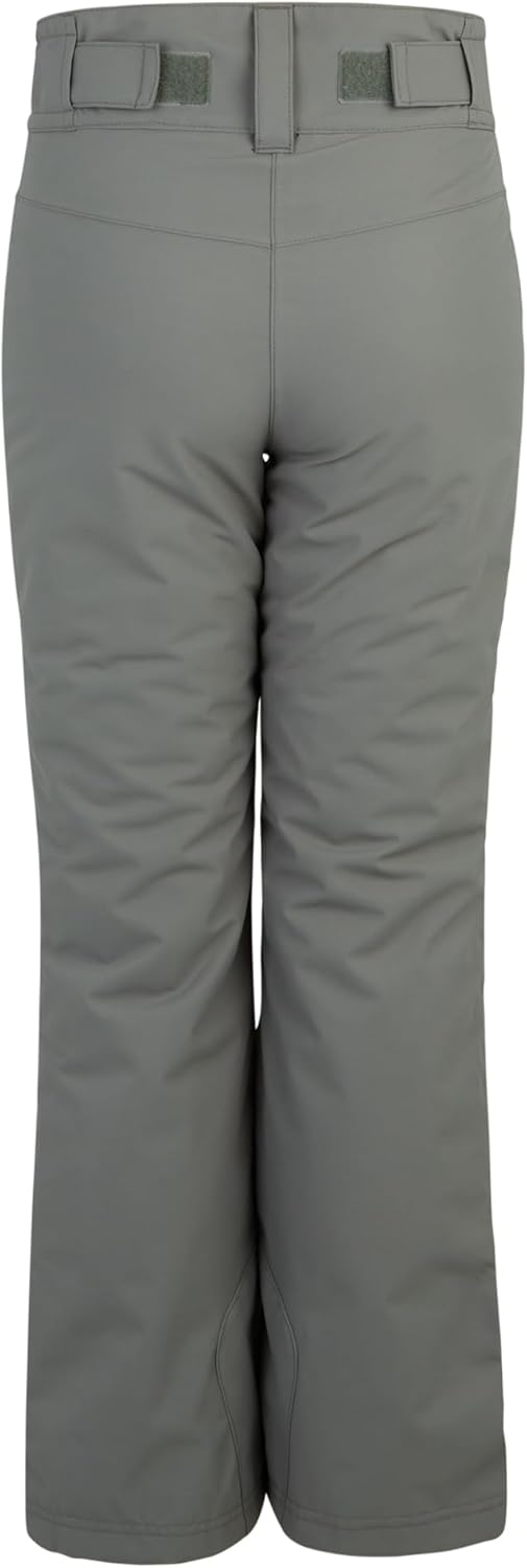 Ziener Mädchen Ski-Hose/Schnee-Hose | atmungsaktiv, wasserdicht, PFC frei Alin 140 Green Mud, 140 Gr