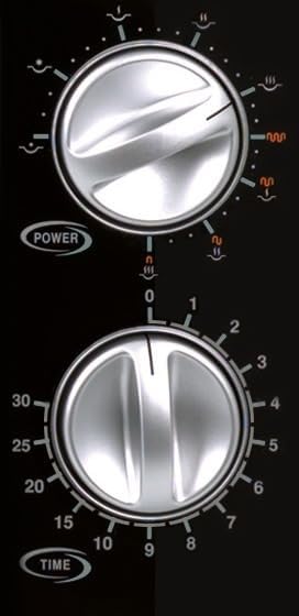 Trisa Mikrowelle mit Grill - 900W Grill, 700W Mikrowelle, 9 Einstellungen, 17 L, Weiss, 30 Min Timer