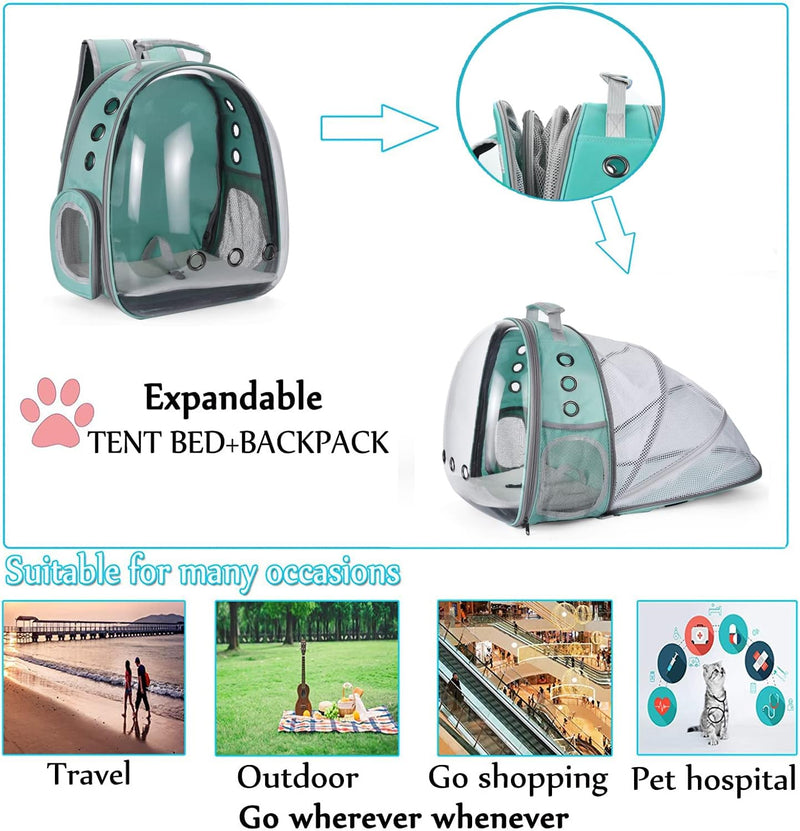 YUDOXN Haustier Hunde Katzen Rucksack Raumkapsel. Tragetaschen für Katzen und Hunde. Tragbar Transpo