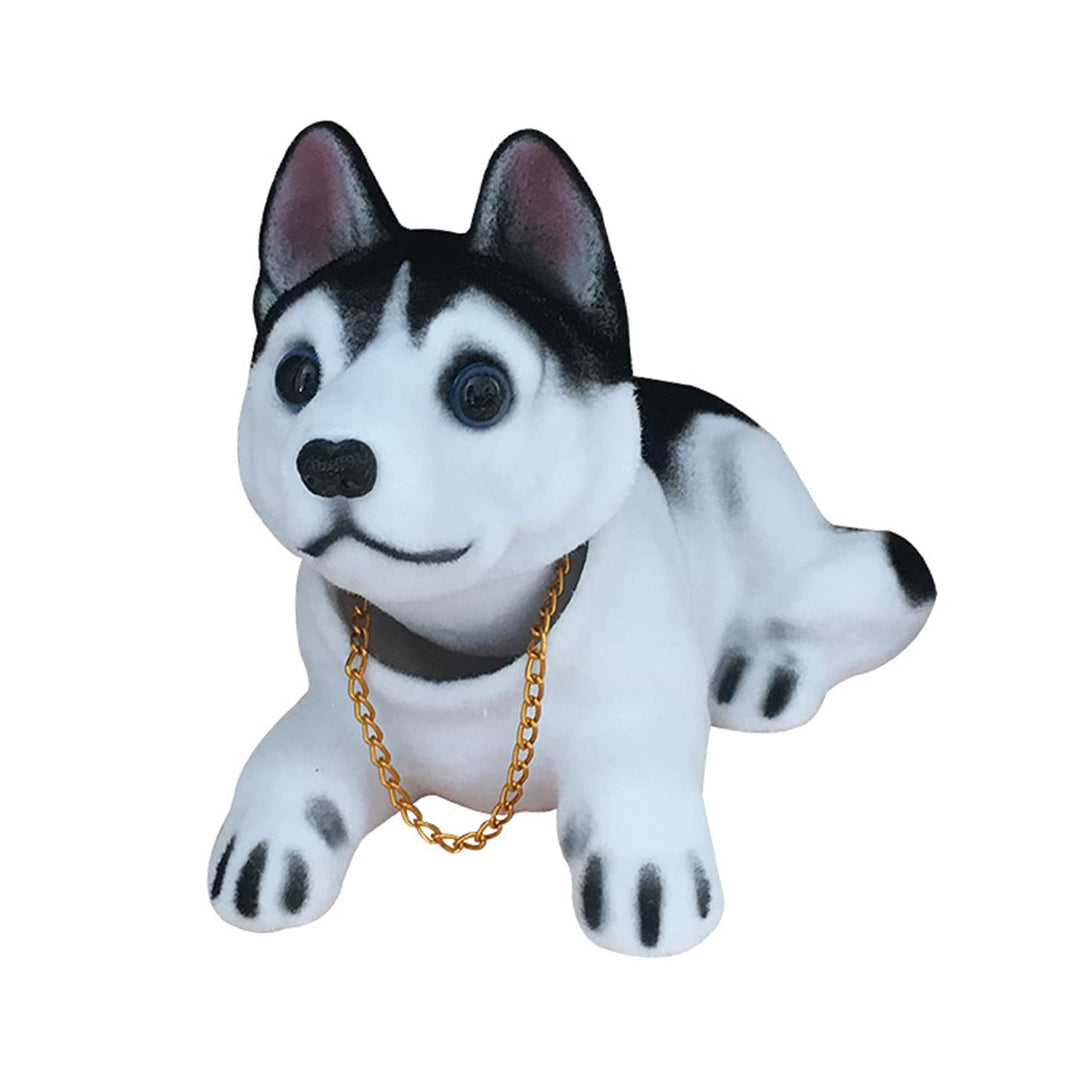 Dekoration für Armaturenbrett, Bobble-Kopf, Hund, Auto-Innendekoration, für Auto-Zifferblatt, Bürode