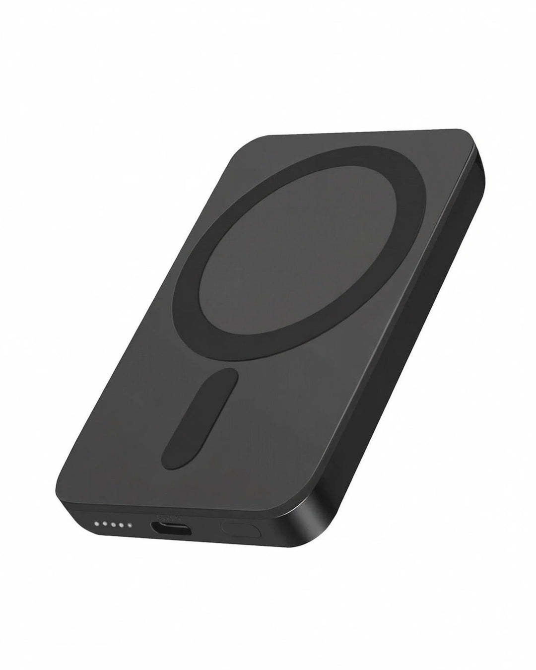 Miady Powerbank für Magsafe, 5000mAh 5W kabelloses magnetisches Laden & 12W USB-C Schnellladen, ultr