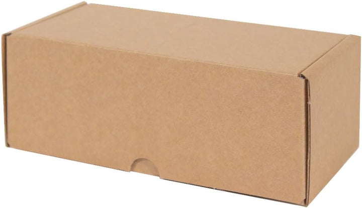 Only Boxes Karton aus Wellpappe, für Postversand, selbstaufbaubar, zur Aufbewahrung, Grösse L, 20 x