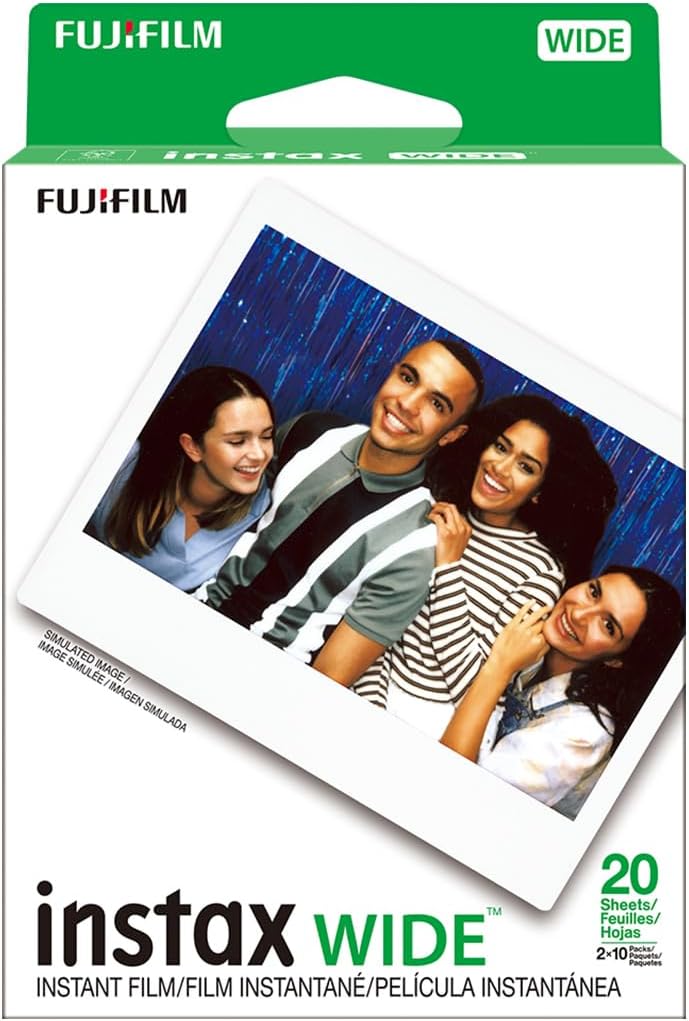 Fujifilm Instax Wide Instant Folien für Fuji Instax Wide 210 200 100 300 5 Stück