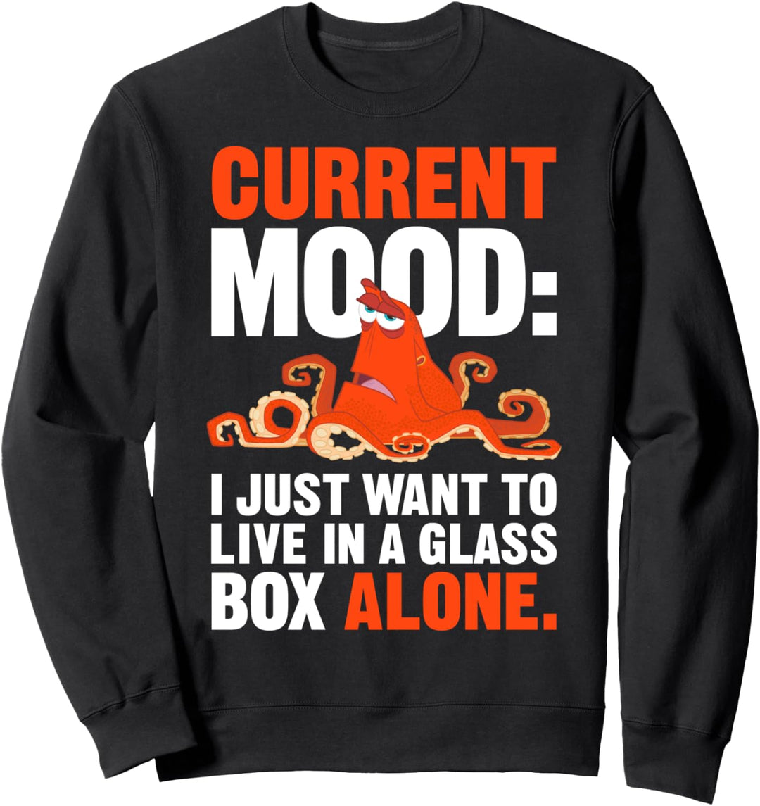 Disney Pixar Finding Dory Hank Current Mood Text Sweatshirt