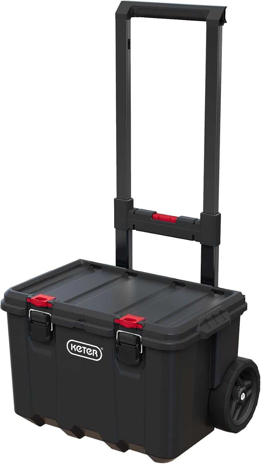 Qbrick System Werkzeugtrolley System Two 38 x 53 x 69 cm DIY Werkzeug-Aufbewahrungswagen, DIY Werkze