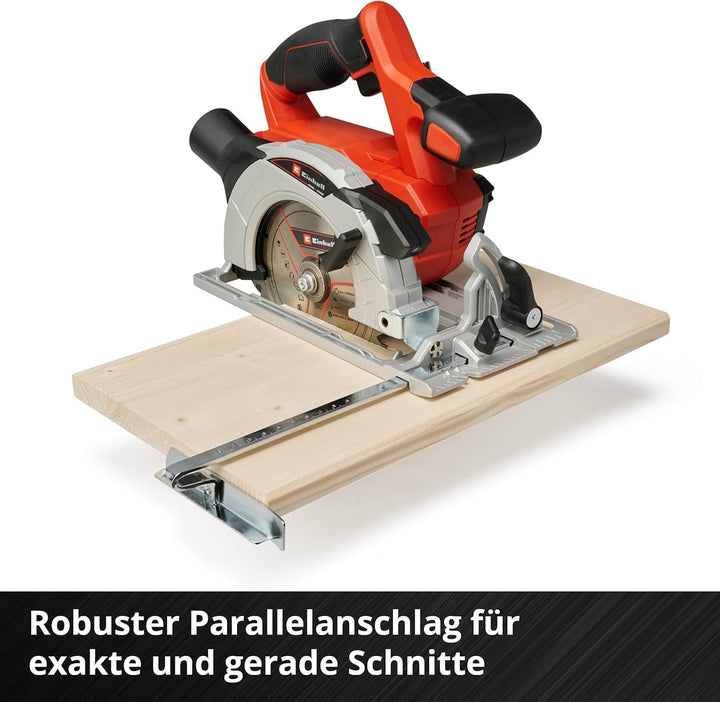Einhell Akku-Handkreissäge TE-CS 18/150 Li-Solo Power X-Change (18 V, Li-Ion, Ø150 x Ø10 mm Sägeblat