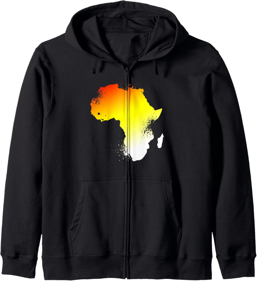 Afrika Silhouette | Safari Kleidung | Motiv Africa Afrika Kapuzenjacke