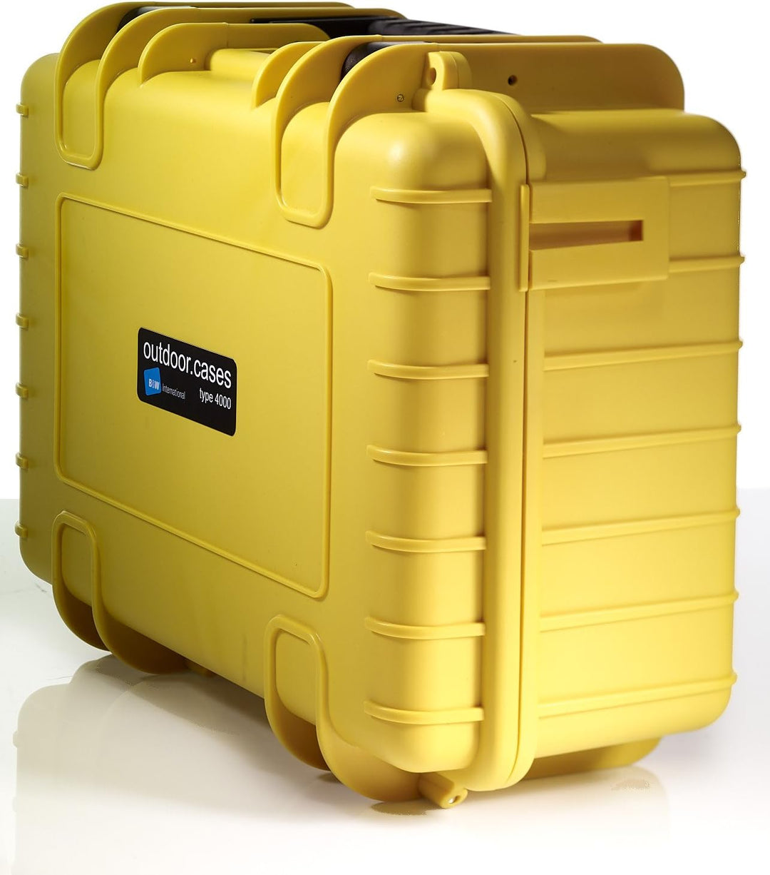 B&amp;W Transportkoffer Outdoor - Typ 4000 - Gelb mit variabler Facheinteilung - Wasserdicht nach IP67 Z